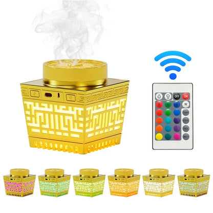 New  Wireless Bluetooth Coran Speaker APP Remote Control Portable LED Light Muslim Prayer Islam Gift Lamp
