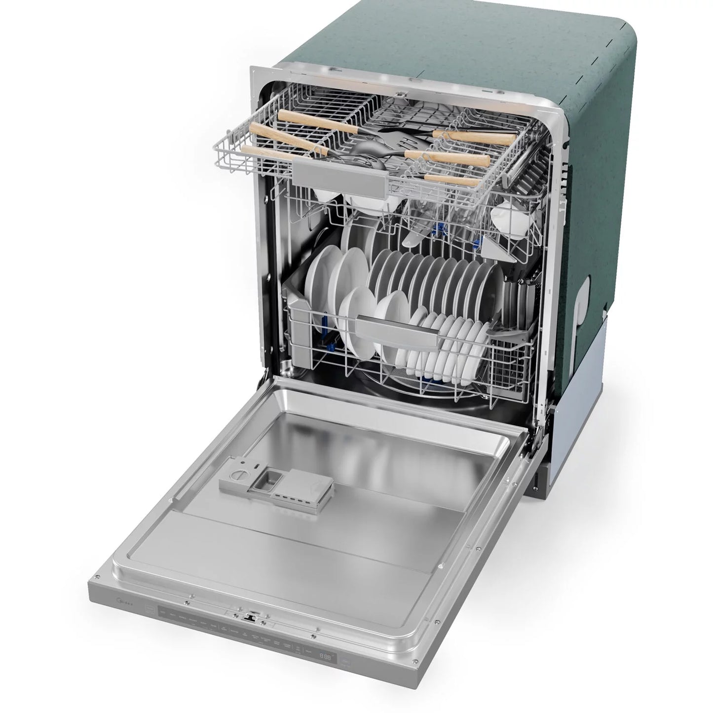 Ultra-Quiet, Built-In Dishwasher with Wi-Fi and Targeted Wash Zones, MDT24P5AST, Stainless Steel