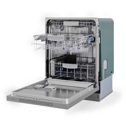 Ultra-Quiet, Built-In Dishwasher with Wi-Fi and Targeted Wash Zones, MDT24P5AST, Stainless Steel